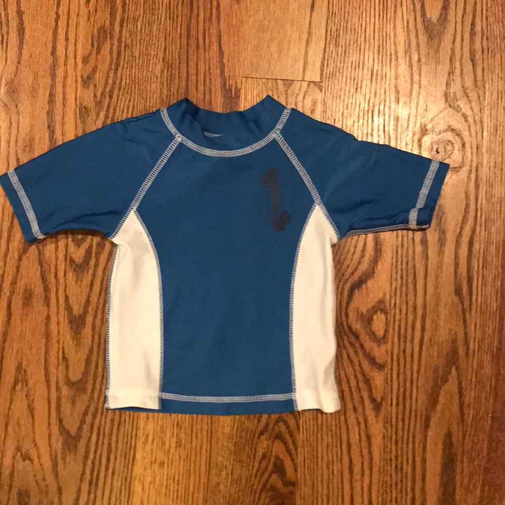 Little boys swim rash guard